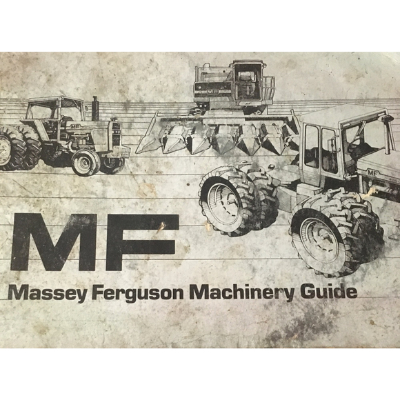 Massey Ferguson Machinery Guide Brochure - Picture 2 of 4